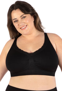 Lace Minimiser Wire Free Bra - 3 Pack