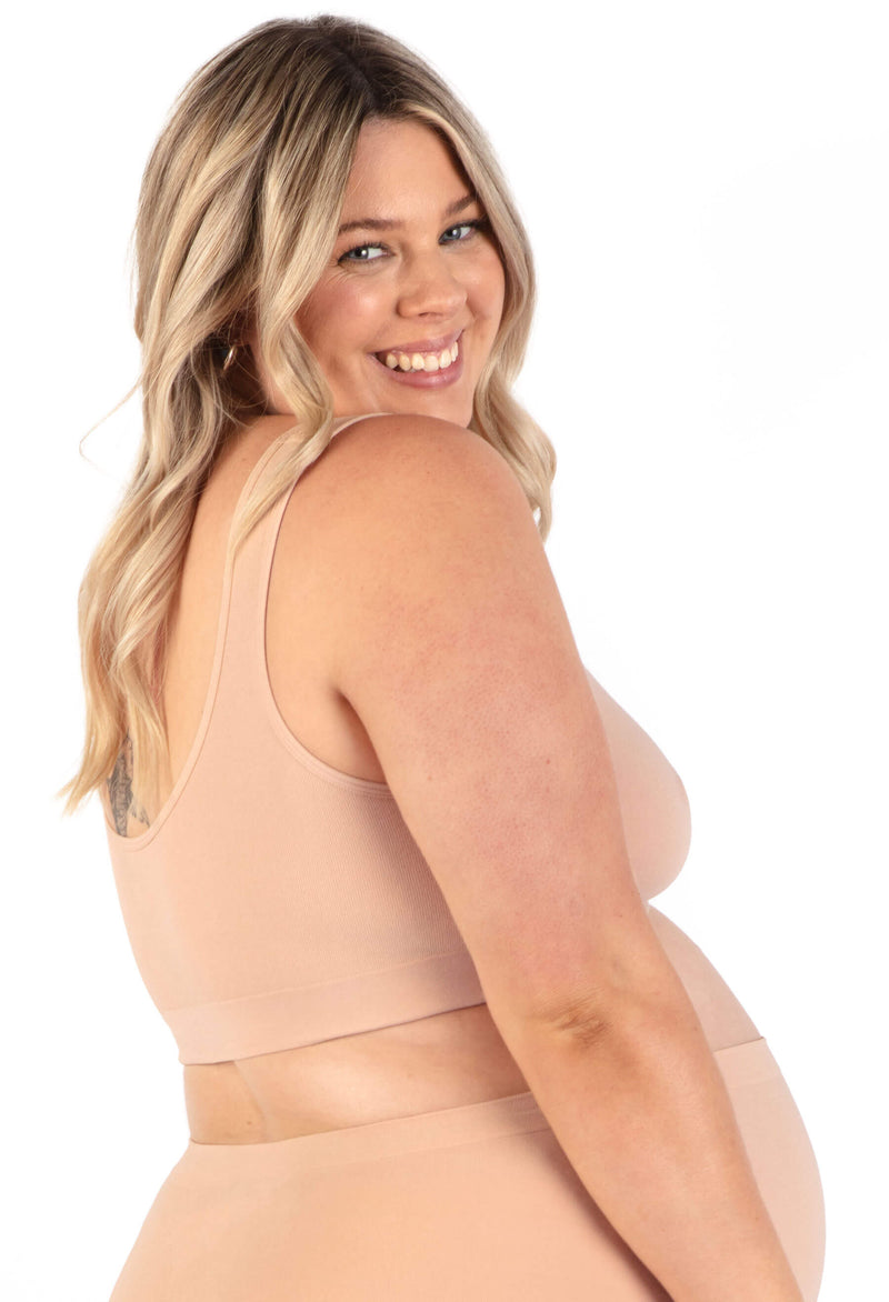 Pregnancy Cotton Rich Pull On Sleep Bra