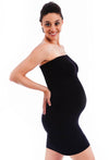 Maternity Strapless Knee Length Slip Dress - 3 Pack
