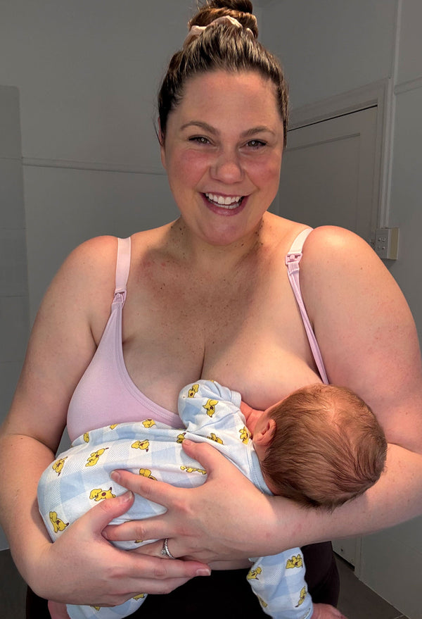 Bamboo Wire Free Maternity & Nursing Bra - Fancy 3 Pack