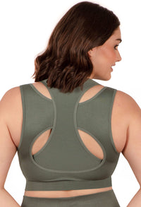 Sports Bra - Triple-layer Support Racer