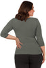 Bamboo 3/4 Sleeve Top -3 Pack