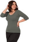 Bamboo 3/4 Sleeve Top