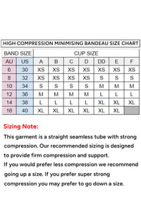 High Compression Minimising Bandeau - 2 Pack