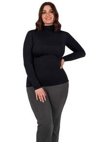 Ultra Soft Modal Turtleneck Top