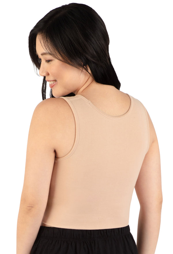 Cotton Chest Binder Crop Tank