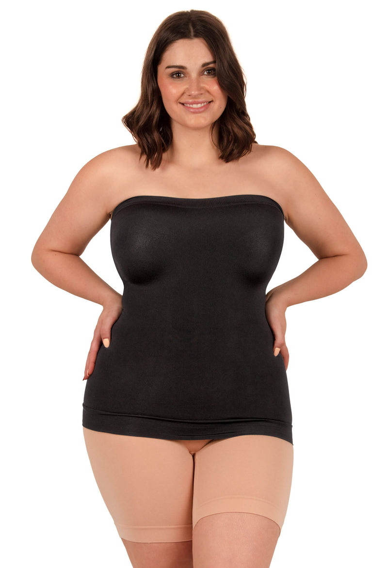 Minimising Strapless Tube Top - 2 PACK