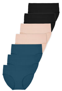 Cotton Rich Everyday Control High Cut Brief Pack