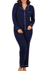 Navy Buttery Soft Bamboo Pyjama Set