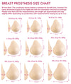 Natural Look Teardrop Breast Prosthesis