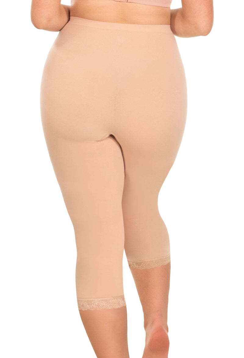 Anti Chafing High Rise 3/4 Cotton Leggings