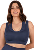 Sports Set - Triple-layer Support Racer Bra & Seamless High Waist Full Length Leggings