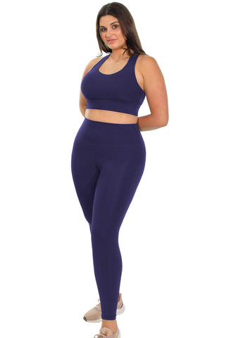 Seamless Long Sleeve Active Top - 2 Pack