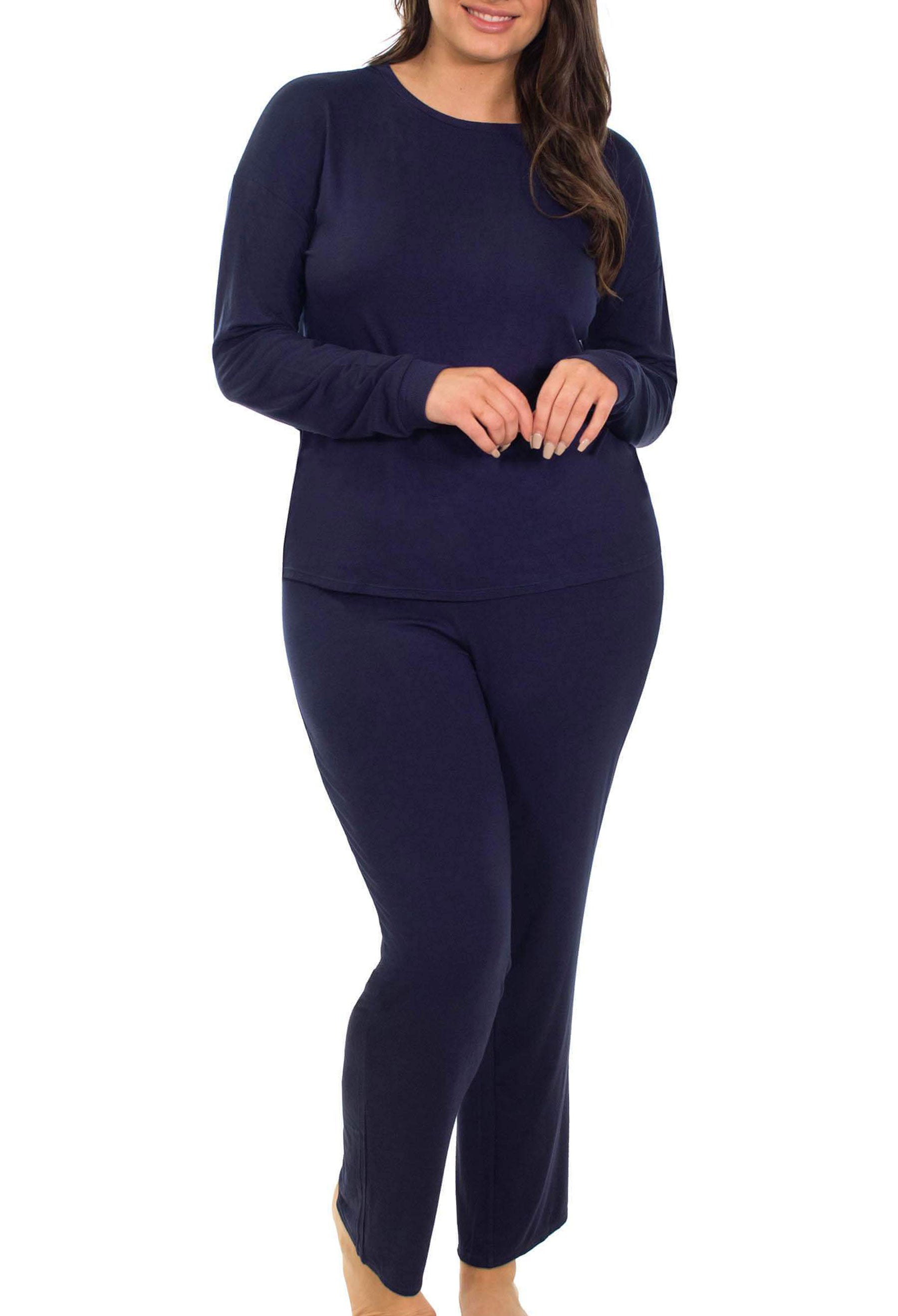 Bamboo Long Sleeve Pyjama Set, SLEEPWEAR