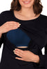 Bamboo Long Sleeve Nursing Dress