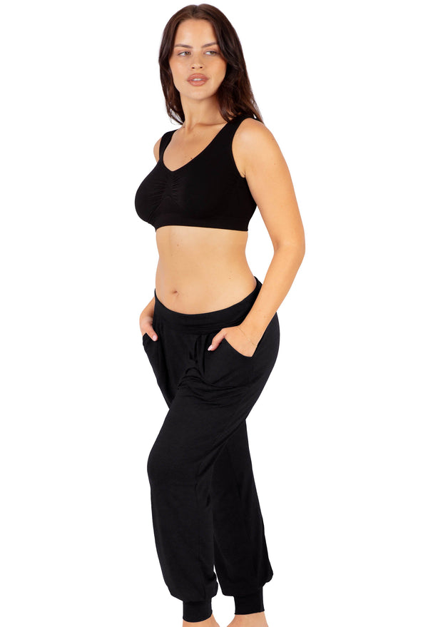 Bamboo Pocket Harem Pants