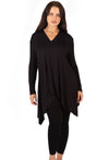 Bamboo V Neck Tunic Top - 2 Pack