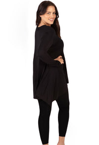 Bamboo V Neck Tunic Top - 2 Pack