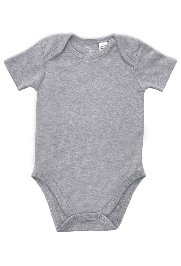 100% Organic Cotton Short Sleeve Baby Bodysuit | 2 Pack | SAVE $10