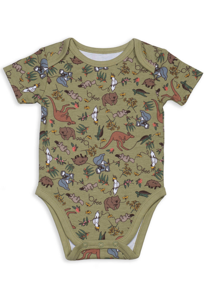 100% Organic Cotton Short Sleeve Baby Bodysuit | 2 Pack | SAVE $10