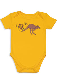 100% Organic Cotton Short Sleeve Baby Bodysuit | 2 Pack | SAVE $10