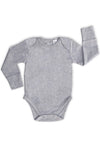 100% Organic Cotton | Long Sleeve Baby Bodysuit