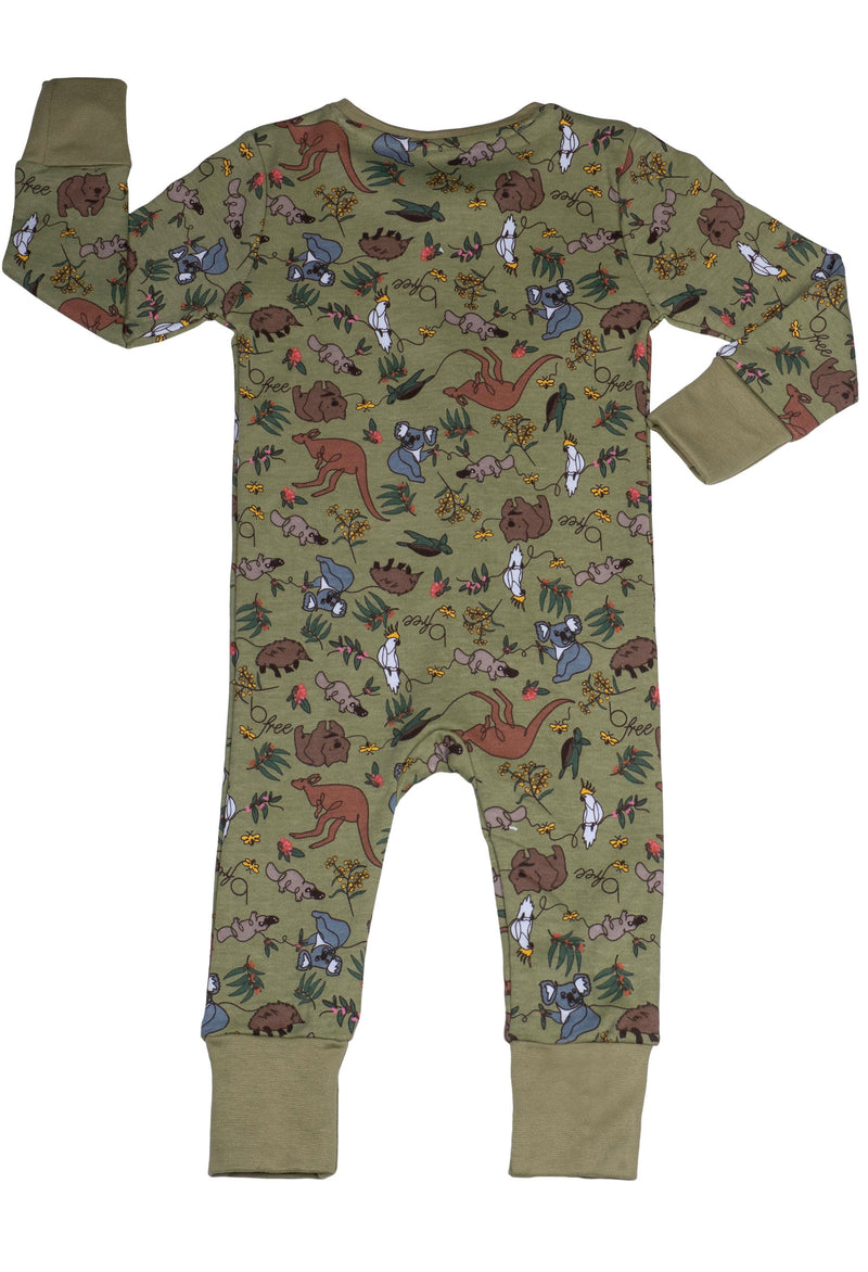 100% Organic Cotton 2-Way Zip Babysuit | 2 Pack | SAVE $20