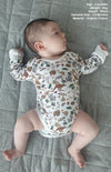 100% Organic Cotton | Long Sleeve Baby Bodysuit