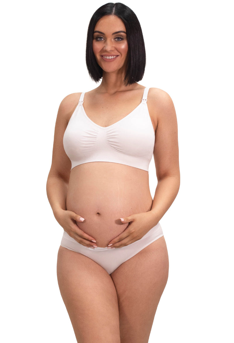 Maternity V-Waist Bamboo Bikini