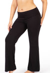 Bamboo Long Sleeve Top and Flare Pants Pyjama Set
