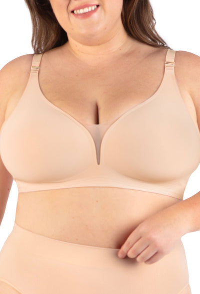Invisible Mesh Comfort Bra & Prosthesis Set
