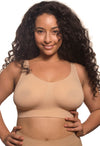 Travel Wire Free High Back Pull On Crop Top Set