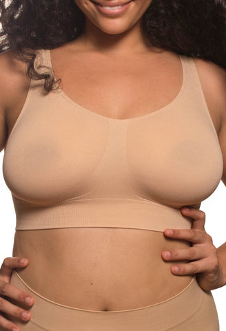 Sports bra - Long Line with a Mesh Racer Back