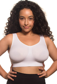 Wire Free High Back Pull On Crop Top Set