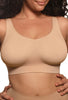 Double Lined Wire Free High Back Crop Bra