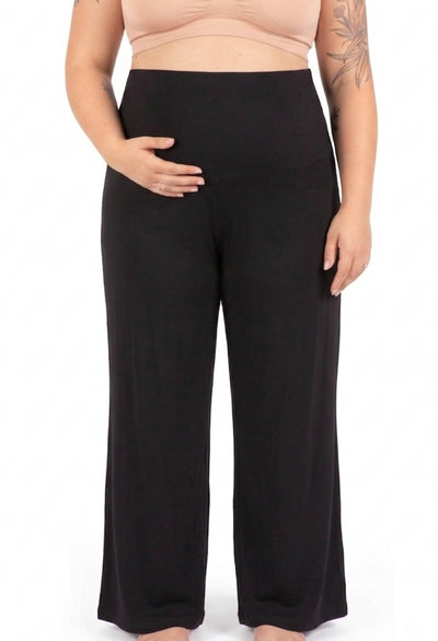 Bamboo Soft-Waist Pregnancy Pyjama Pants