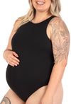 Maternity High Neck Bodysuit G-String | ButterFit
