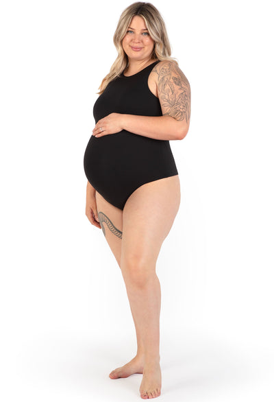 Maternity High Neck Bodysuit G-String | ButterFit
