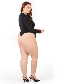 Plus Size Long Sleeve Bodysuit G-String | ButterFit