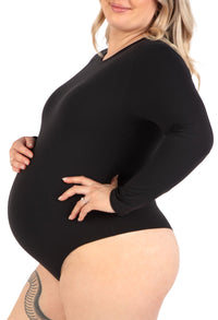 Maternity Long Sleeve Bodysuit G-String | ButterFit