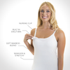 Bamboo Nursing Camisole with Built In Bra