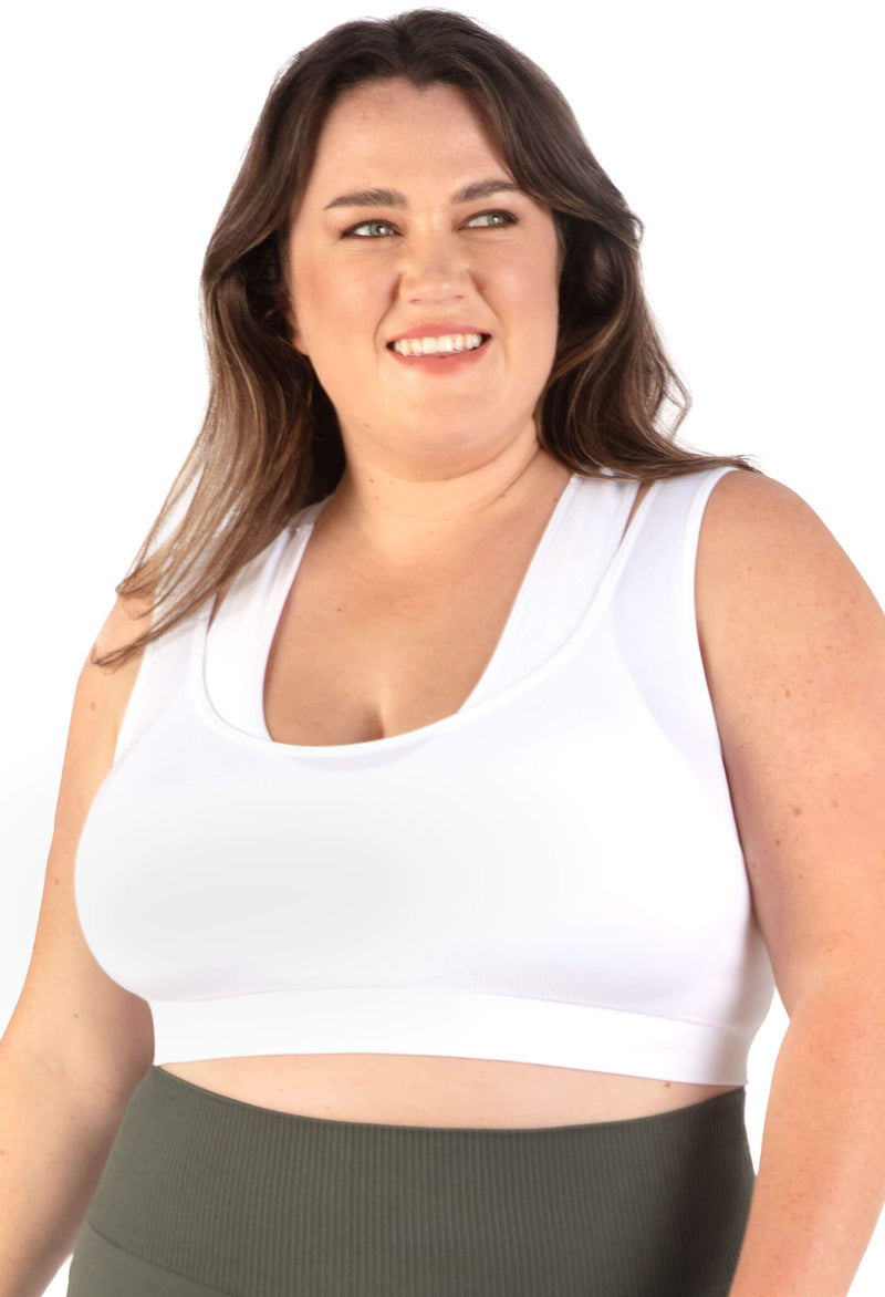 Sports Bra - Triple-layer Support Racer