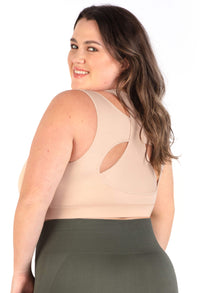 Sports Bra - Triple-layer Support Racer