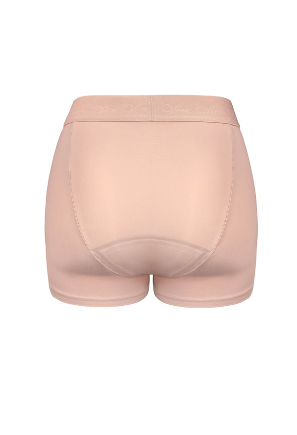 Invisible Period High Waist Midi Shorts