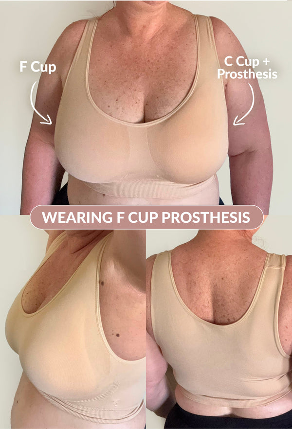 Natural Look Teardrop Breast Prosthesis