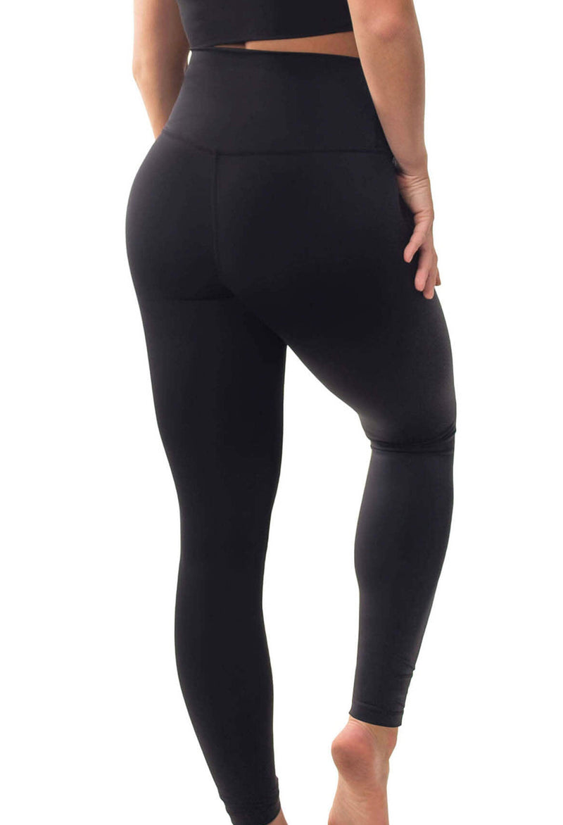 High Waisted Sleek Gym Leggings (Lint & Pet Hair Resistant)