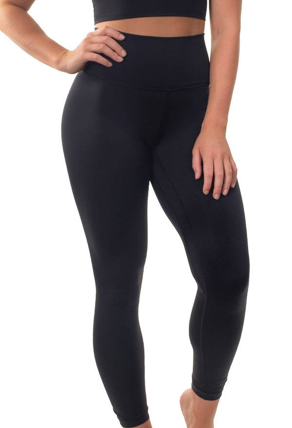 High Waisted Sleek Gym Leggings (Lint & Pet Hair Resistant)