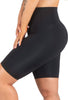 High Waisted Long Biker Shorts (Lint & Pet Hair Resistant) - 2 PACK