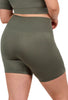 Seamless High Waist Midi Biker Shorts - 3 Pack