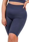 Seamless High Waist Long Biker Shorts - 3 Pack